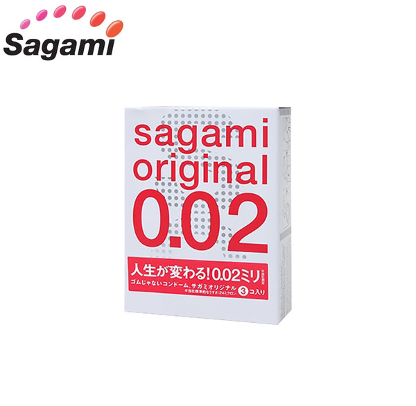 Sagami｜相模 元祖 002超激薄保險套 3入