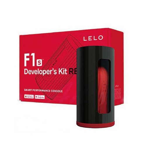 LELO｜瑞典 F1s APP智能 禮盒套裝組 電動飛機杯 - 紅色